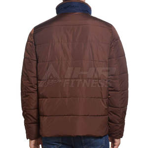 Chaqueta de Invierno para Hombre, Diseño Acolchado, Personalizada, de Alta Calidad, Cómoda, con Capucha, Estilo Urbano, en Nailon/Poliéster - Product Image 2