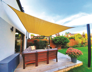 Vela Ombreggiante Rettangolare Col. Beige Mt. 3x4 - Product Image 1