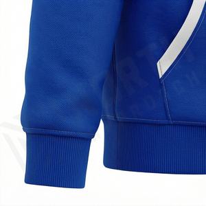 Hoodie surdimensionné élégant pour homme, design vintage délavé avec poche avant, confortable, personnalisable pour l'hiver. - Product Image 6