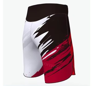 Short en maille et spandex unisexe double couche avec poche logo personnalisé Service OEM-Séchage rapide Respirant Léger pour adulte - Product Image 5