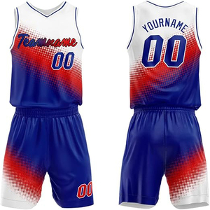 Uniforme de Baloncesto Personalizado Transpirable de Secado Rápido, Camiseta Deportiva, Pantalones Cortos de Baloncesto para Hombre - Product Image 5