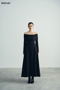 Robes longues de style élégant pour femmes, vêtements d'été, robe Lynne, tissu en jersey de coton mélangé, fabricant vietnamien - Product Image 5