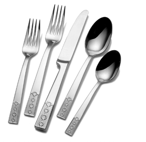 Couverts Couteau Cuillère Fourchette Argent Brillant Vaisselle Cuisine Poignée En Métal Couverts Décor De Table Maison Et De Mariage Couverts - Product Image 1