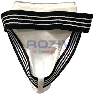 อุปกรณ์ป้องกันขาหนีบหนังคุณภาพสูง ปี 2026 ราคาดีที่สุด ผลิตตามสั่ง เนื้อผ้านุ่ม สำหรับฝึกซ้อมมวยและศิลปะการต่อสู้สำหรับผู้ชาย - Product Image 2