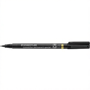 STAEDTLER ลูโมคัลเลอร์ เพอร์มาเนนท์ สเปเชียล 319 ปากกามาร์กเกอร์สีดำ 0.4 มม. ไม่ใช่แบบกันน้ำ - Product Image 3