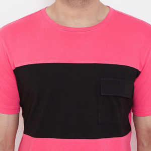 Camiseta de sublimación para hombre de mejor diseño 100% poliéster hecho Color sólido transpirable peso ligero camisetas de manga corta para hombre - Product Image 3