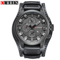 Montre-bracelet pour homme CURREN 8225, mouvement à quartz japonais de haute qualité, étanche, en alliage, analogique