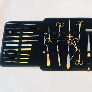Juego de rinoplastia de alta calidad, 82 Uds., fuente de alimentación Manual, instrumento ENT de plástico de acero inoxidable, instrumentos quirúrgicos básicos - Product Image 6