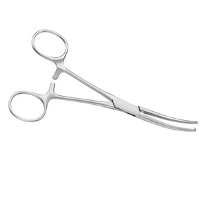 Curved Hemostatic Kocher Ochsner Forceps Manual High <b>Temperature</b> Sterilized Stainless Steel Surgical Precision <b>Instrument</b> for - Product Image 4