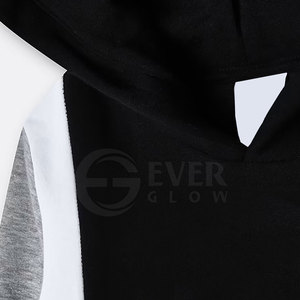 EVERGLOW Best Price Sale New Arrived Fashion Winter Design Hooded Long Sleeve Casual Men Polyester/Cotton Solid Fleece Hoodies - Product Image 3