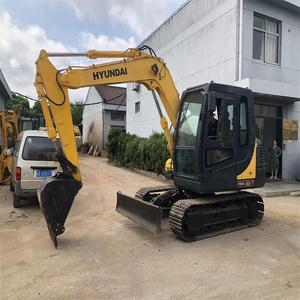Excavatrice sur chenilles d'occasion Hyundai R80-7 Mini 8 tonnes, pelle hydraulique d'occasion R215-7 R220LC-9S R225LC-9S de haute qualité à vendre - Product Image 1