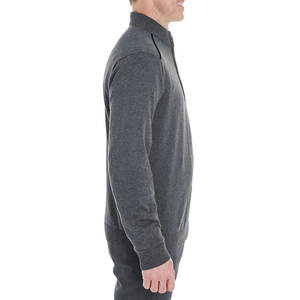 Pull à col en V pour homme en molleton de coton coupe-vent écologique, vente en gros - Product Image 6