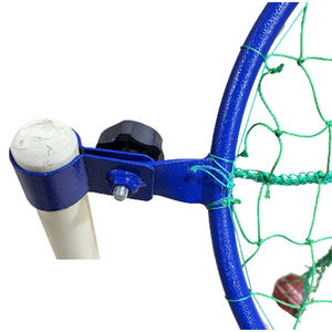 Anillo objetivo de cricket de metal duradero de alta calidad con equipo de entrenamiento de red HDPE - Product Image 3