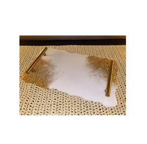 Home <b>Table</b> Decorative <b>Resin</b> Tray Custom Logo for Hotel Restaurant <b>Table</b> For Highest Quality 100% Epoxy <b>Resin</b> Tray Luxury Design - Product Image 4