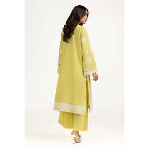 Ensemble coordonné IUSTTS-620 Printemps/Été en mousseline brodée et ornée pour un look élégant - Product Image 2