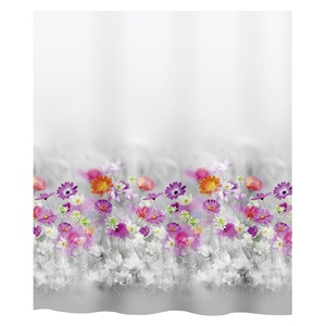 Collezione Spirella Abella, Tenda da Doccia in Tessuto 180 x 200, 100% Poliestere, Multicolore - Product Image 1