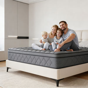 Colchón Ortopédico de Espuma Comprimida al Vacío con Resortes Híbridos para Alivio del Dolor de Espalda, Uso Doméstico y Hotelero - Product Image 2