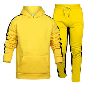 Chándales de entrenamiento con logotipo personalizado para hombre, conjunto de sudaderas y pantalones ajustados - Product Image 5