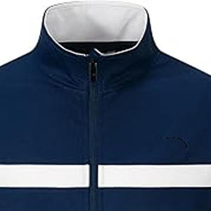 Survêtement en nylon et coton réfléchissant avec logo personnalisé OEM, survêtement coupe-vent pour hommes, téléchargé par Dress Sports - Product Image 2