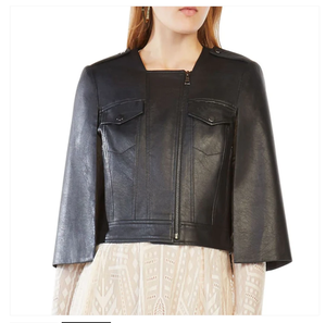 แจ็คเก็ตหนังรุ่นฮิตปี 2026 เสื้อผ้าผู้ชาย ผู้หญิง แฟชั่นใหม่ แจ็คเก็ตหนังผู้ชาย แจ็คเก็ตหนังกันลม ปี 2025 - Product Image 4