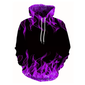 Sudadera con capucha con estampado 3D de llama suelta informal para hombre Sudadera con capucha de diseño sublimado - Product Image 1
