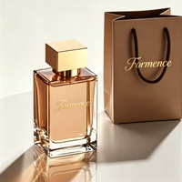 Flacon de parfum haut de gamme 30ml 50ml 100ml, flacon de parfum unique avec emballage