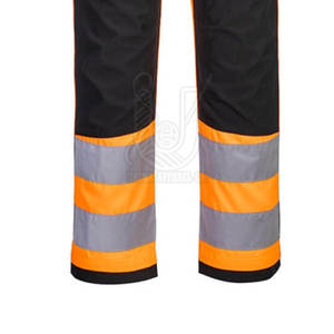 Pantalon de sécurité léger pour homme, haute visibilité, classe 2 ANSI, imperméable, avec design réfléchissant à LED, logo personnalisé - Product Image 4