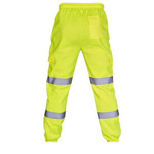 Haute qualité 100% coton réfléchissant sécurité vêtements de travail protecteur respirant confortable travailleur pour les pantalons de travail de Construction - Product Image 3