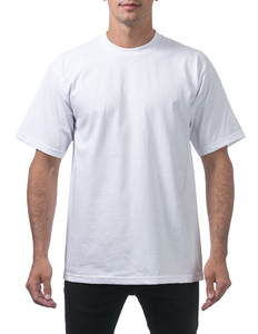 Nouveautés T-shirts surdimensionnés pour hommes pour 100% T-shirts ample à manches courtes en coton de couleur unie avec logo personnalisé - Product Image 5