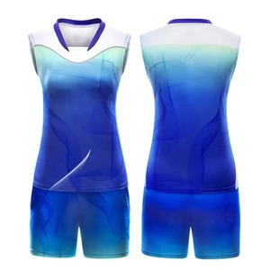 Conjuntos de uniformes de voleibol personalizados de fábrica, ropa de equipo, sublimación profesional, uniformes de voleibol de color personalizados para adultos - Product Image 1