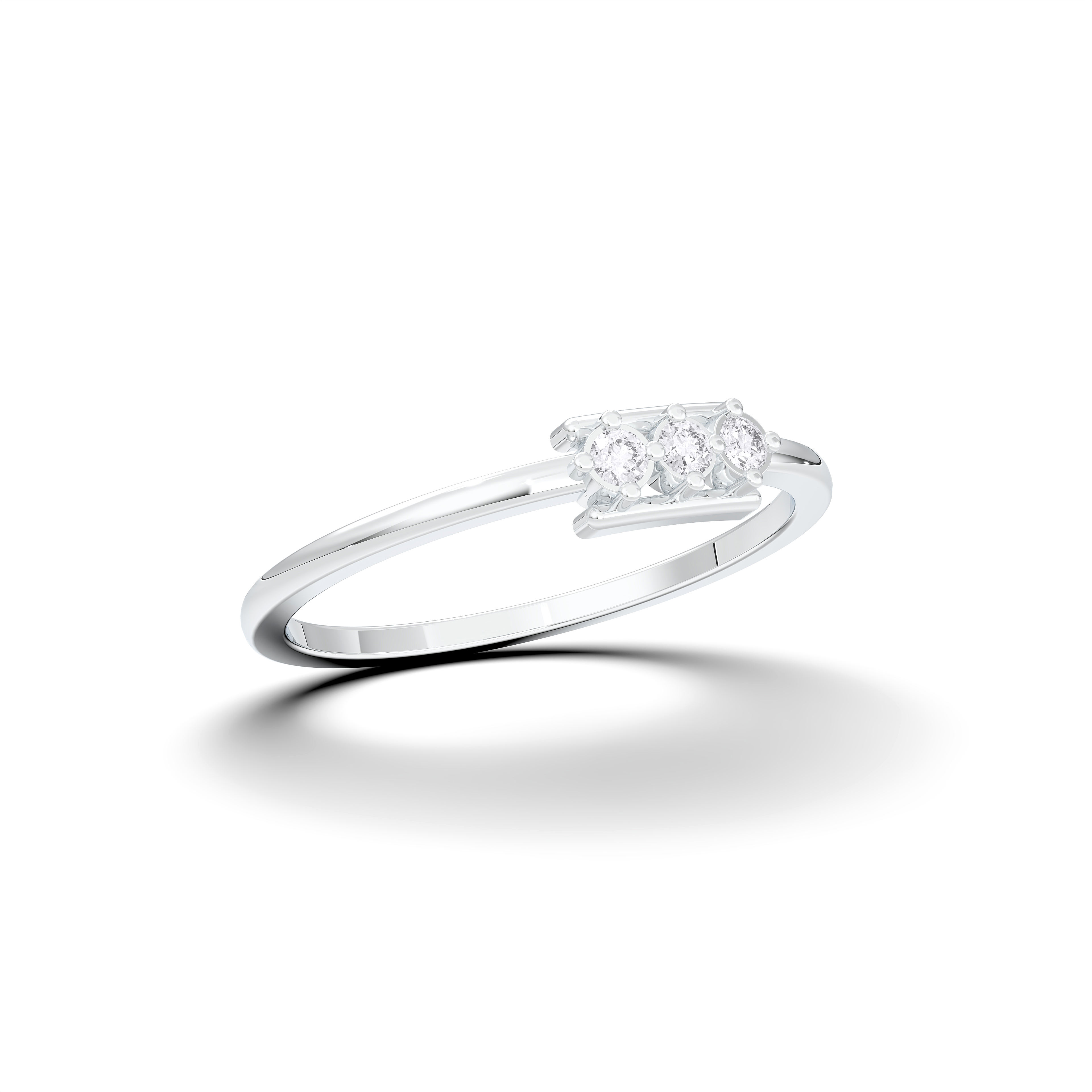 14K White Gold