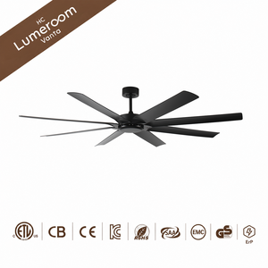 72 Inch <b>Large</b> Industrial Ceiling <b>Fan</b> No Light with Remote, Quiet DC Motor for Patio Living Room - Product Image 6