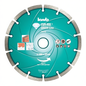Disque de meulage diamanté Turbo 180 mm GREEN LINE DIAMANT 798740, forets pour maçonnerie et béton - Product Image 3