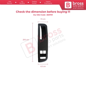 BDP911 Driver Side <b>Window</b> Switch <b>Panel</b> Master Control Bezel Trim Black For Golf Jetta Bora Passat B5 MK4 3B1867171DA94 - Product Image 5