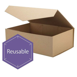 Factory Double Side Box <b>Packaging</b> for Magnetic Paper Foldable Gift Samples Box With Your Logo Mother's Day Holidays - Product Image 3