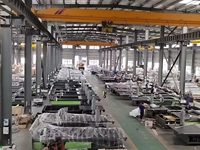 Machine de découpe automatique CNC multicouche KP-A2028 pour vêtements, contrôlée par PLC, motorisée, pour l'industrie textile