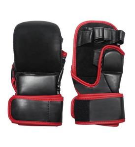 Venta al por mayor Boxeo Shooter Muay Thai Guantes de entrenamiento PU Cuero de vaca Cuero Shooter Guantes de boxeo Logotipo personalizado y diseño - Product Image 3