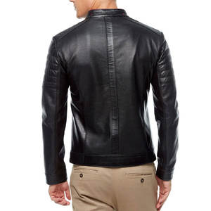 Chaqueta de Cuero Duradera para Hombre, Opción de Moda Invernal para Hombres que Buscan un Material Resistente con un Aspecto Refinado y un Diseño Elegante - Product Image 4