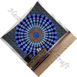 พรมแขวนผนังแบบแมนดาลา,ผ้าแมนดาลาแบบฮิปปี้พิมพ์ลายแบบกำหนดเอง - Product Image 4