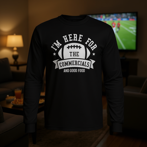 T-shirt à manches longues pour le soir des matchs de football, idéal pour regarder les publicités - Product Image 3