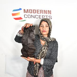 Vente en gros 100% extensions de cheveux humains vietnamiens soyeux Bodywave bruts non transformés pas cher nouveau vendeur vierge cheveux humains indiens - Product Image 4