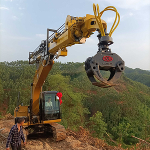 Grue télescopique forestière XUVOL certifiée CE avec grappin rotatif à 360 degrés <span class=keywords><strong>pour</strong></span> la collecte du bois - Product Image 4