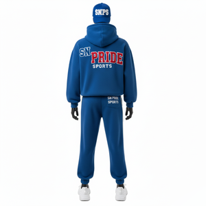 Service OEM Survêtement décontracté à capuche unisexe Léger 100% coton polaire Coupe régulière Respirant Broderie - Product Image 2