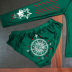 Traje de baño de talla grande ecológico para mujer, conjunto de 2 piezas de tela reciclada, trajes de baño impresos con logotipo frontal personalizables - Product Image 5