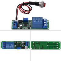 Module de minuterie DC 12V Module de minuterie de temporisation réglable Module de commutation de temps de relais de synchronisation