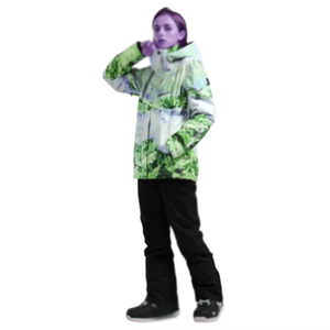 Winter Windproof Waterproof Breathable Durable <b>Ski</b> Suit Set Detachable Skiing Snowboarding <b>Jacket</b> and Pants with Zipper - Product Image 3