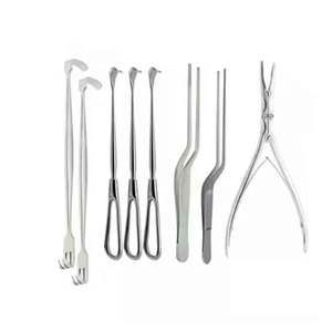 Juego de 32 Instrumentos Quirúrgicos Ortopédicos Manuales de Metal, Herramientas Completas de Alta Calidad, Marca SURGINEXA, Garantía de 3 Años, CE - Product Image 2