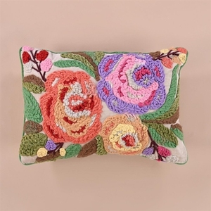 Beaded Cushion Latest Design Handmade Indian Designer Beads Stitching Patchwork Cushions Solid Multi Color <b>Pillow</b> Office <b>Pillow</b> - Product Image 2