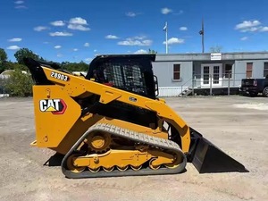 รถตักพ่วงแทร็กไฮดรอลิก CAT มือสองสำหรับงานก่อสร้างรถตักล้อยางขับเคลื่อนสี่ล้อพร้อมบุ้งกี๋ของ CAT วางจำหน่าย - Product Image 1