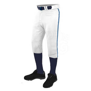 Bajo MOQ Ropa deportiva de tamaño personalizado Transpirable Uniforme de béisbol de secado rápido con mangas cortas disponible para la venta - Product Image 5